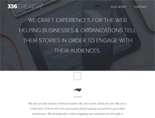 Tablet Screenshot of 336creative.com